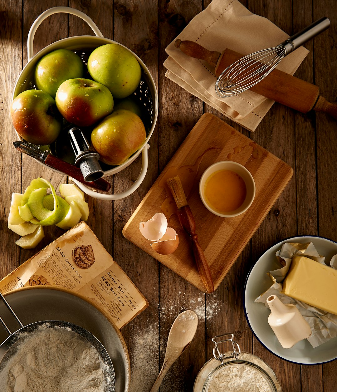 Home Baking a Pie